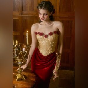 Lacemade Wild Rosa in Spain Corset Dress